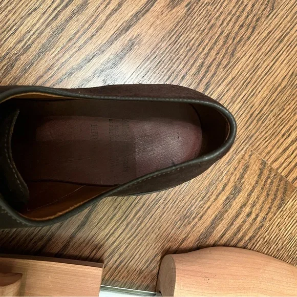 Allen Edmonds- Suede Fifth Avenue- Chocolate- 10.5D